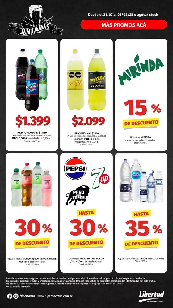 Gran variedad de ofertas