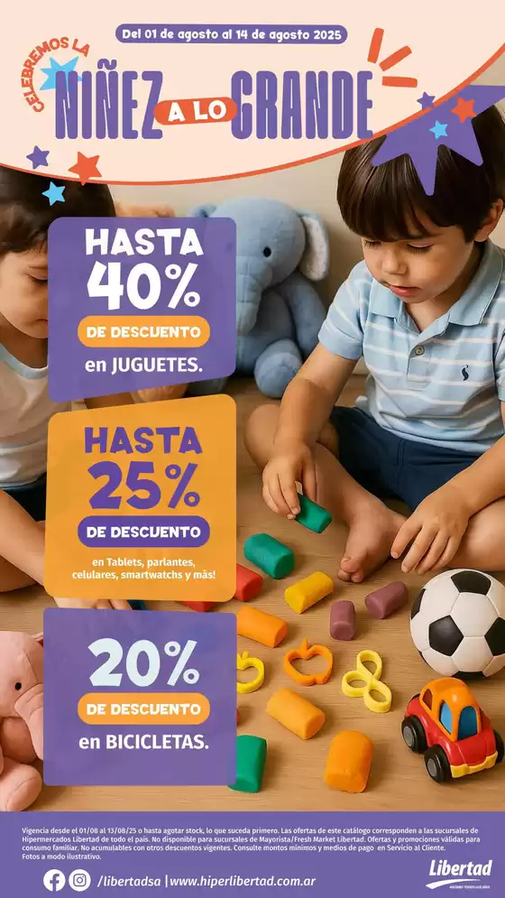 Catálogo Hiper Libertad en Córdoba | Ahorra ahora con nuestras ofertas | 2025-08-01T00:00:00.000Z - 2025-08-13T00:00:00.000Z