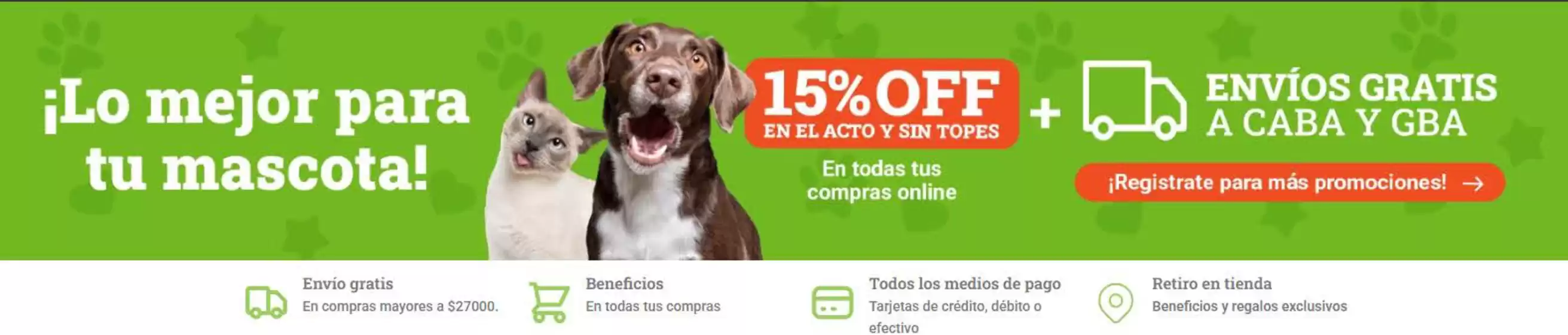 Promoción! 15% off