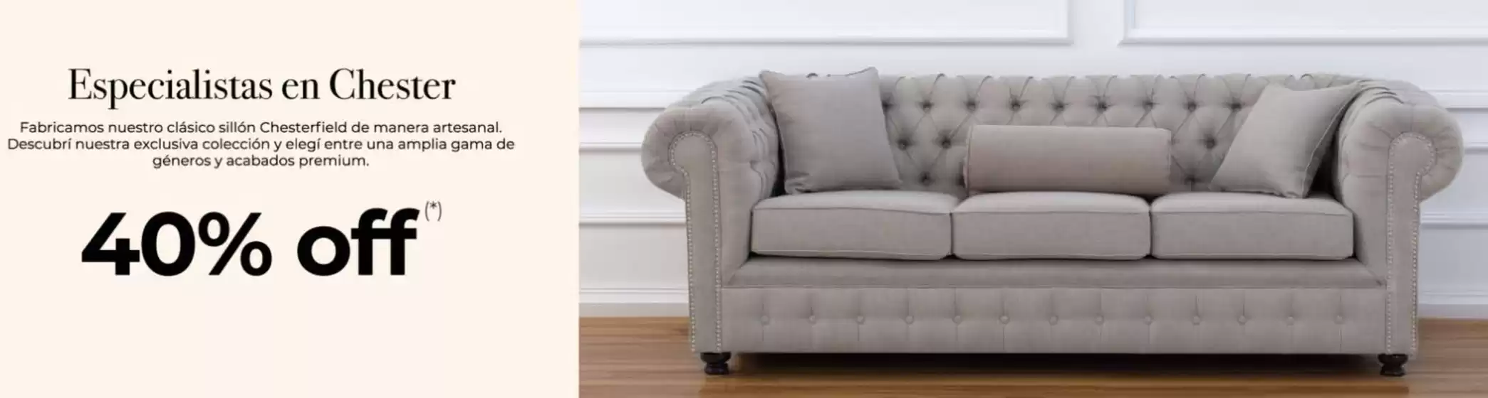 Catálogo Muebles y Sillones.com en San Andrés de Giles | Promoción! 40% off | 2025-08-04T00:00:00.000Z - 2025-08-20T00:00:00.000Z