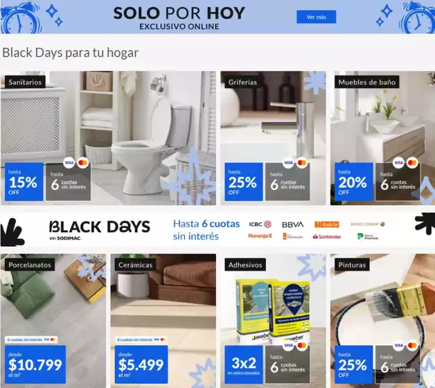 Catálogo Sodimac en General Roca (Córdoba) | Sólo por hoy! | 2025-08-05T00:00:00.000Z - 2025-08-05T00:00:00.000Z