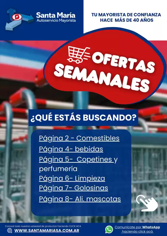 Catálogo Santa Maria en Rivadavia (Mendoza) | Ofertas Santa Maria | 2025-08-04T00:00:00.000Z - 2025-08-09T00:00:00.000Z