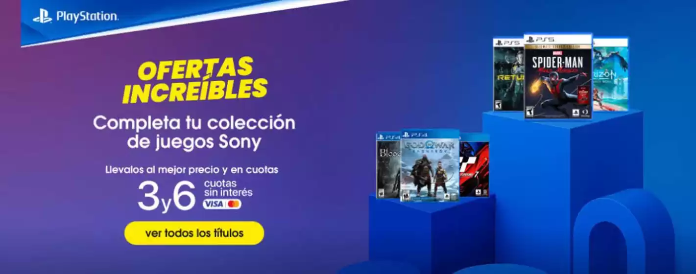 3 y 6 cuotas sin interes!!