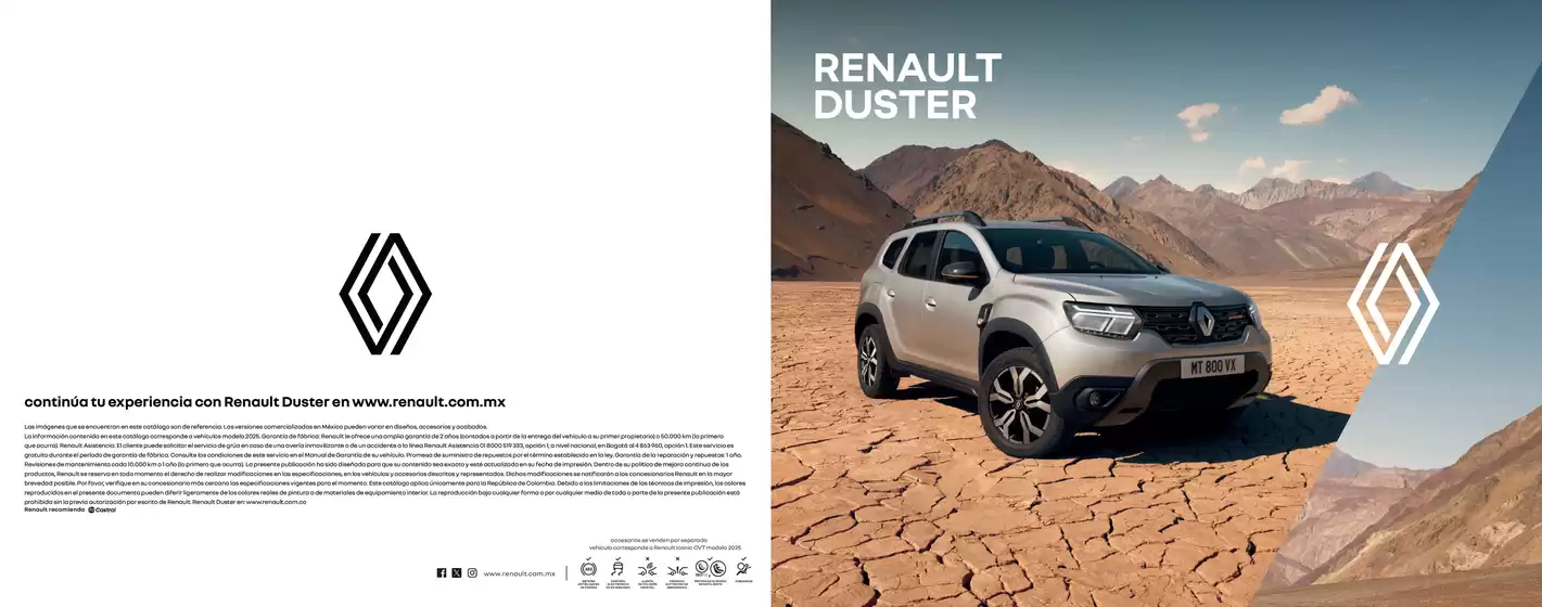 Catálogo Renault en Salto Grande (Santa Fe) | Catalogo Duster 2025 | 2025-08-05T00:00:00.000Z - 2025-12-31T00:00:00.000Z