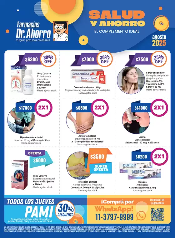 Catálogo Farmacias del Dr Ahorro en Oberá | Catálogo de ofertas | 2025-08-06T00:00:00.000Z - 2025-08-31T00:00:00.000Z