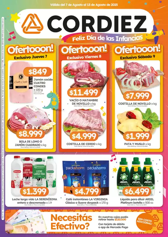 Catálogo Cordiez en El Calafate | Ofertas Cordiez | 2025-08-07T00:00:00.000Z - 2025-08-13T00:00:00.000Z