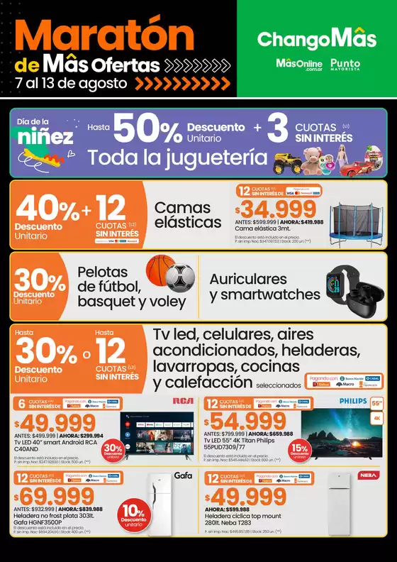 Catálogo HiperChangomas en Buenos Aires | Más ofertas | 2025-08-07T00:00:00.000Z - 2025-08-13T00:00:00.000Z