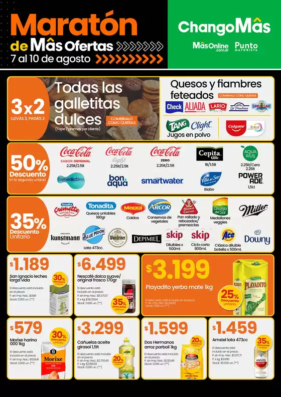Catálogo HiperChangomas en Avellaneda (Buenos Aires) | Maraton de ofertas | 2025-08-07T00:00:00.000Z - 2025-08-10T00:00:00.000Z
