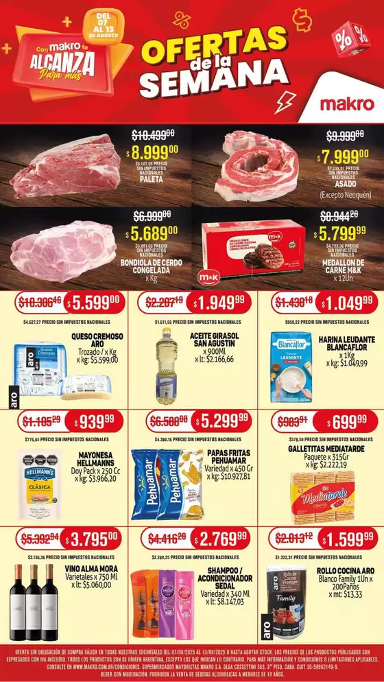 Ofertas semanales