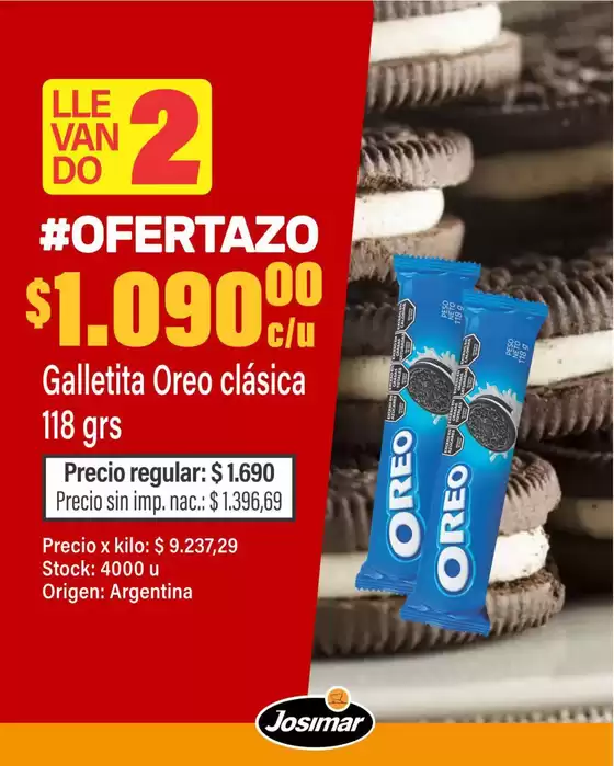 Catálogo Josimar en Tartagal (Salta) | Ofertas principales para ahorradores | 2025-08-09T00:00:00.000Z - 2025-08-23T00:00:00.000Z