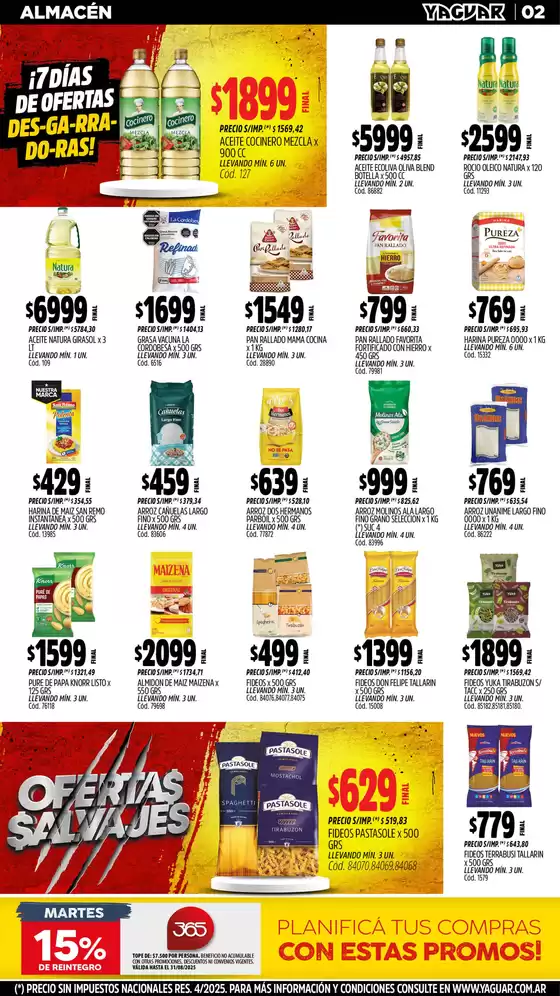 Ofertas Supermercados Yaguar