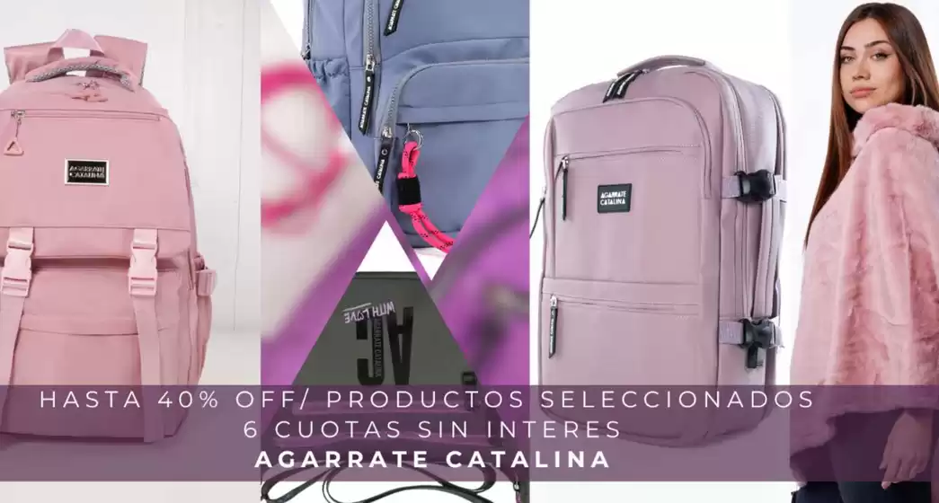 Hasta 40% off