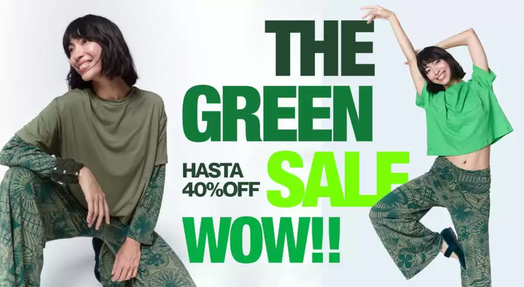 Hasta 40% off