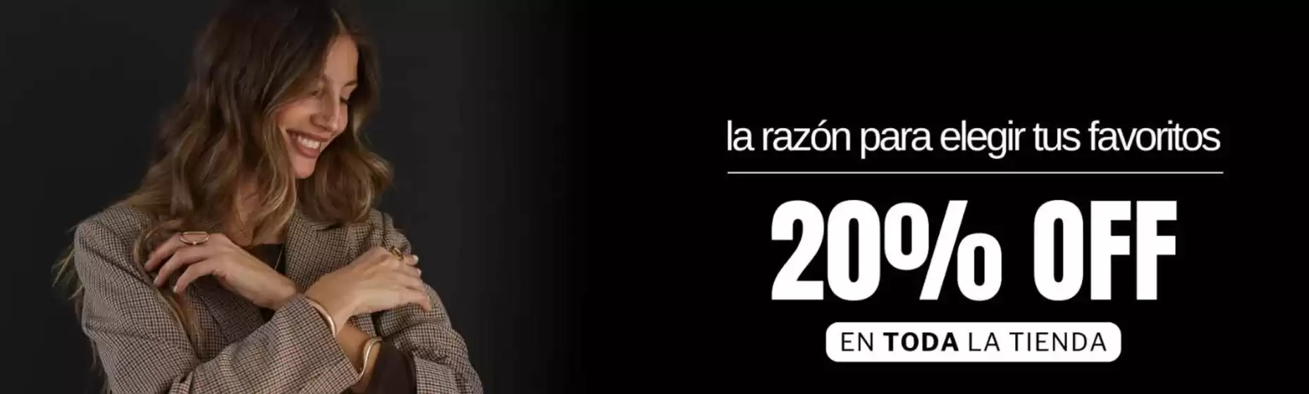 Hasta 20% off