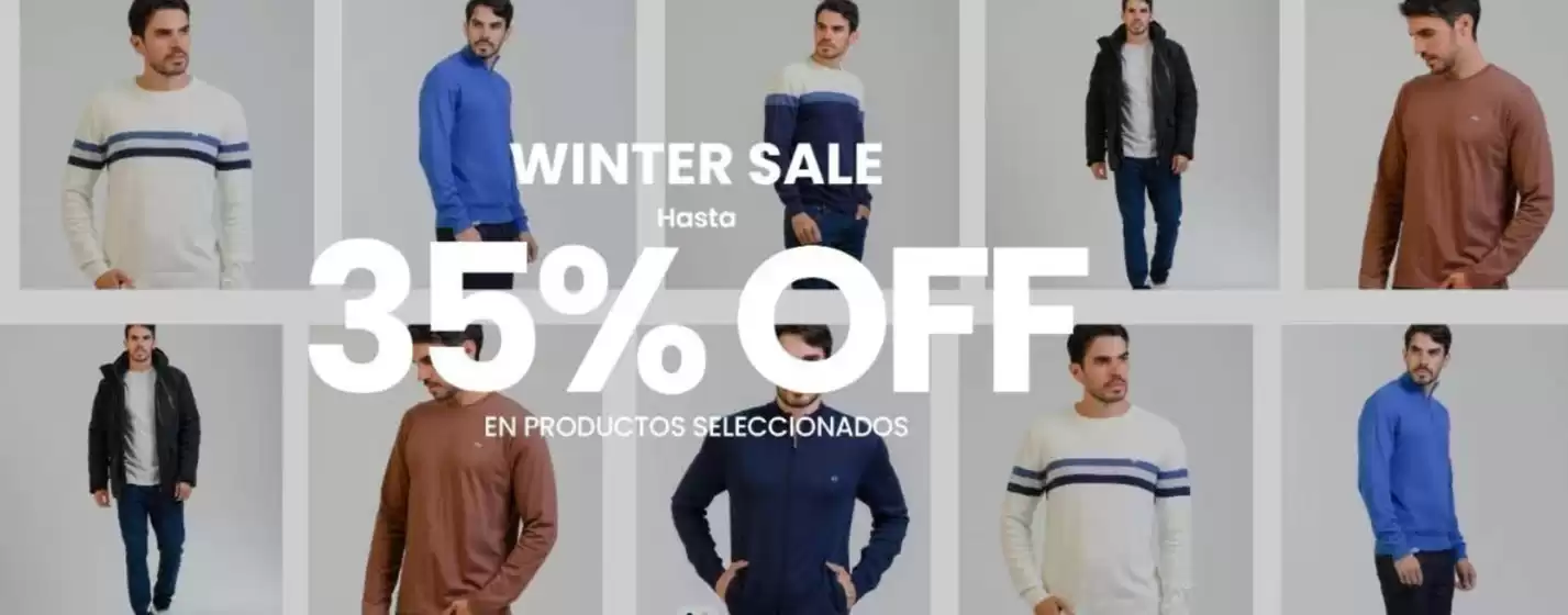 Winter Sale! 35% off
