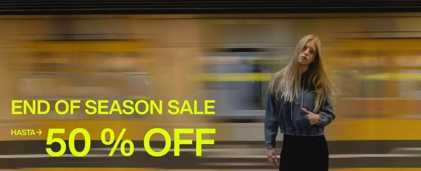 Hasta 50% off