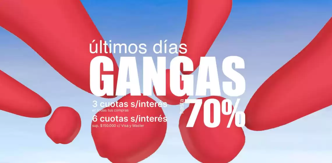 Hasta 70% off