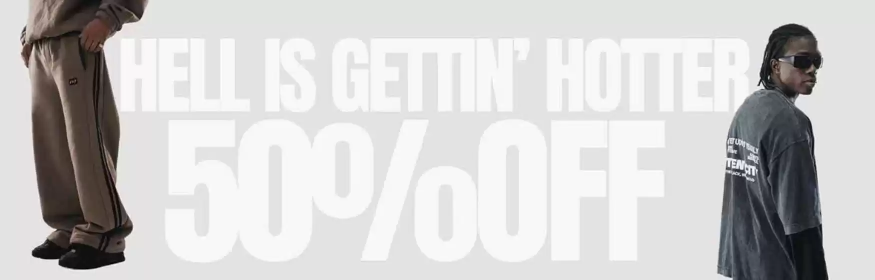 50% off