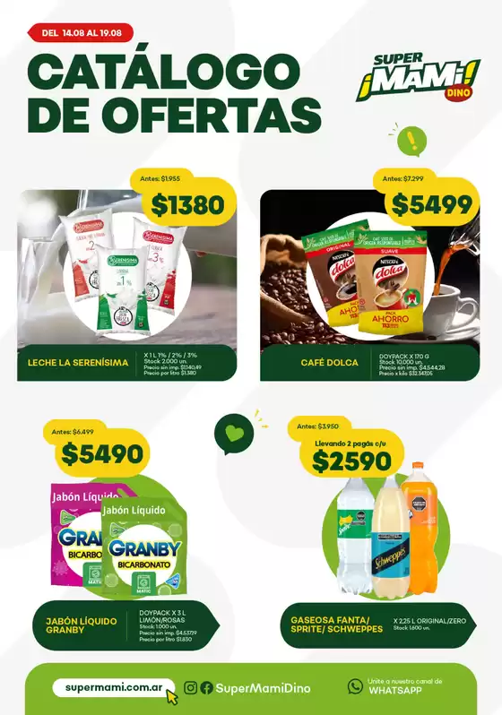 Catálogo Super Mami en Neuquén | Catálogo de ofertas | 2025-08-14T00:00:00.000Z - 2025-08-19T00:00:00.000Z