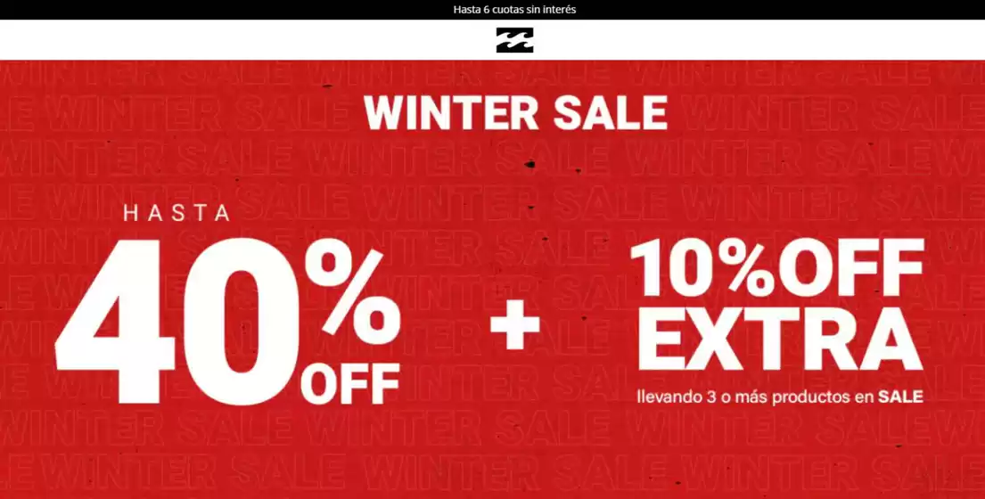 Winter Sale!