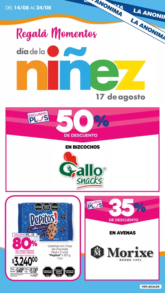 Gran variedad de ofertas