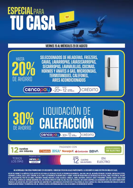 Ofertas especial para tu casa
