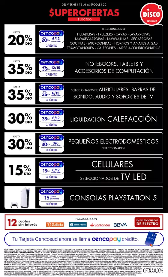 Catálogo Disco en Canning | NON FOOD  | 2025-08-14T00:00:00.000Z - 2025-08-20T00:00:00.000Z