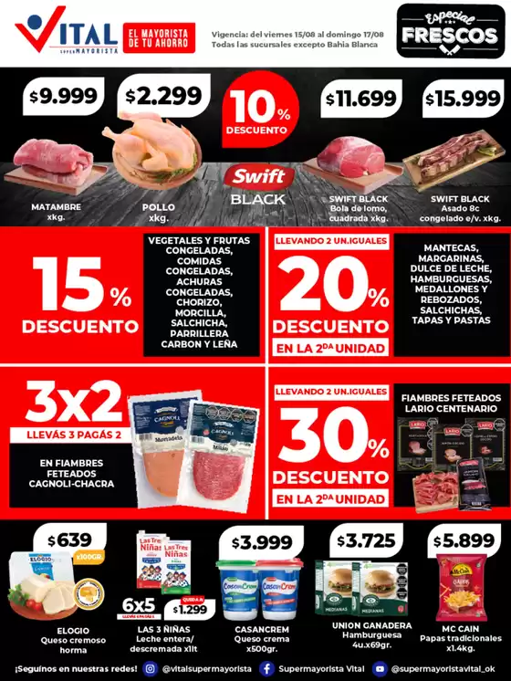 Nuevas ofertas para descubrir