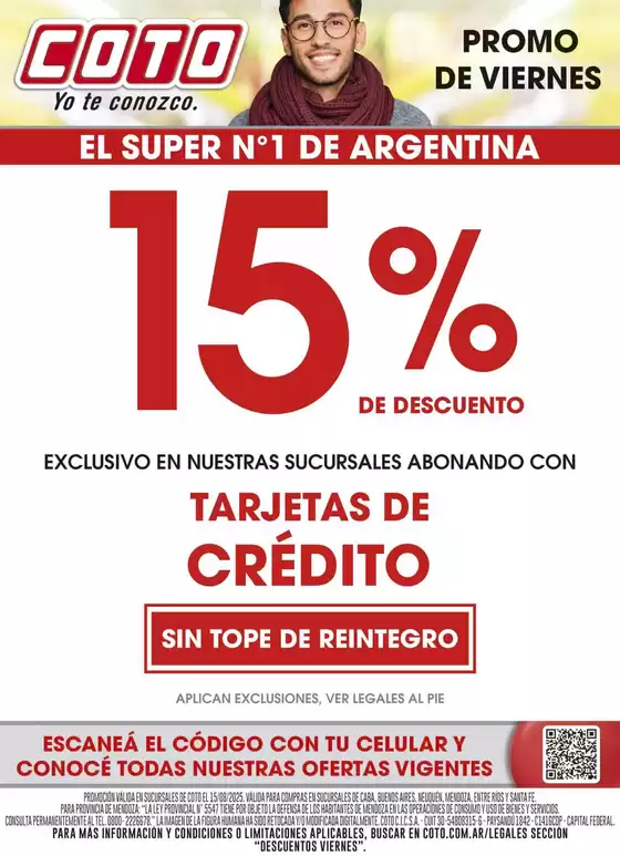 Catálogo Coto | Coto Afiche Web Descuento | 2025-08-15T00:00:00.000Z - 2025-08-15T00:00:00.000Z