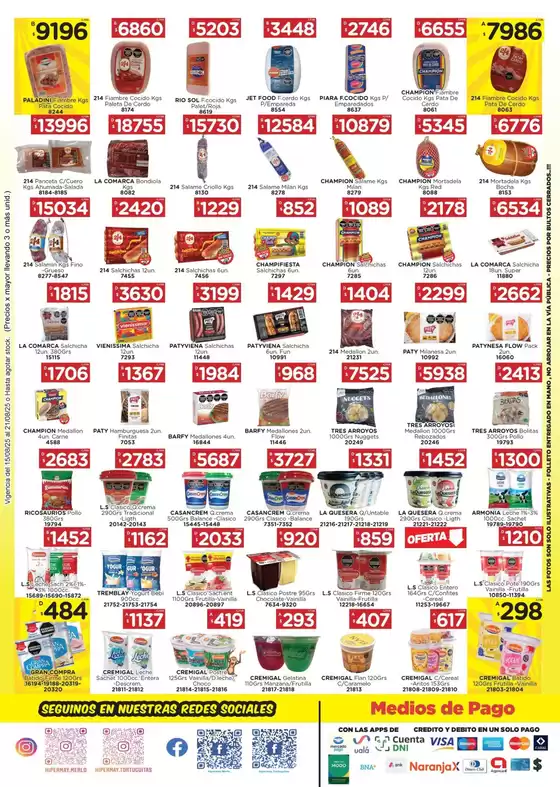 Ofertas exclusivas para nuestros clientes