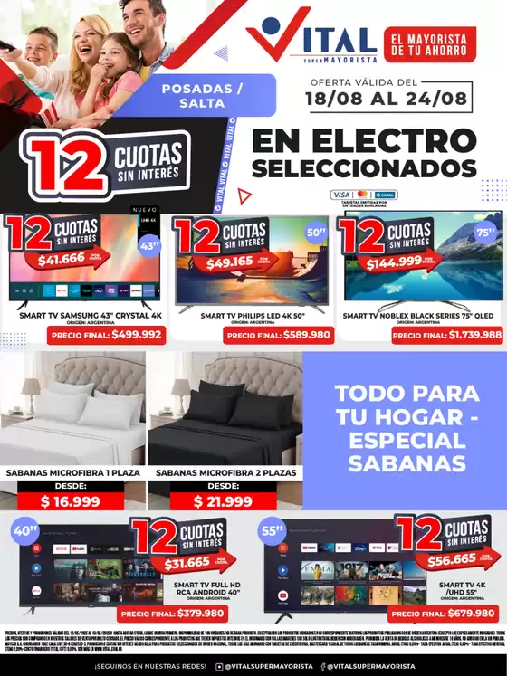 Catálogo Supermayorista Vital en San Miguel de Tucumán | Ahorra ahora con nuestras ofertas | 2025-08-18T00:00:00.000Z - 2025-08-24T00:00:00.000Z
