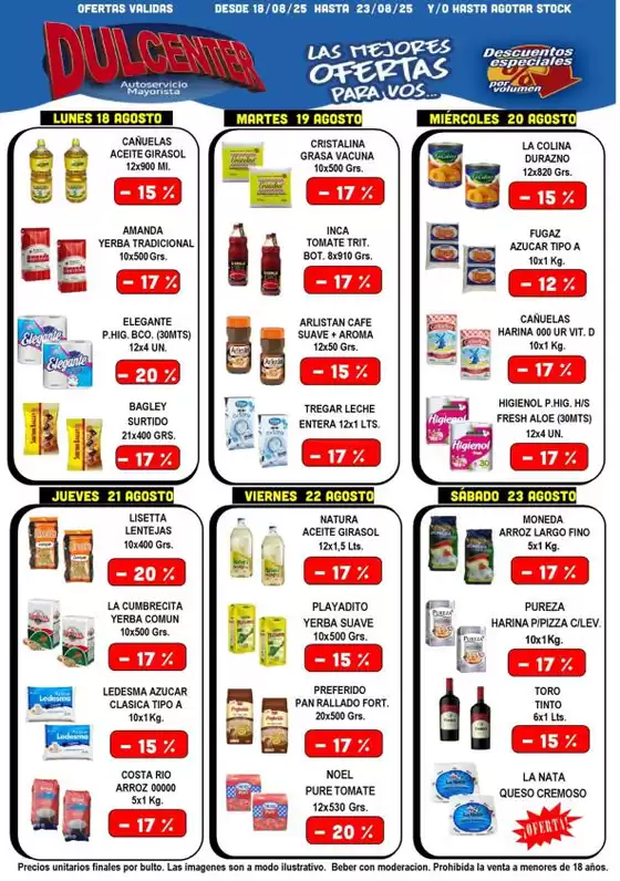 Catálogo Dulcenter en San Miguel de Tucumán | Ofertas especiales para ti | 2025-08-18T00:00:00.000Z - 2025-08-23T00:00:00.000Z