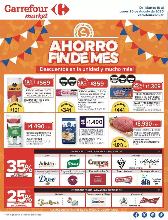 Ofertas principales y descuentos