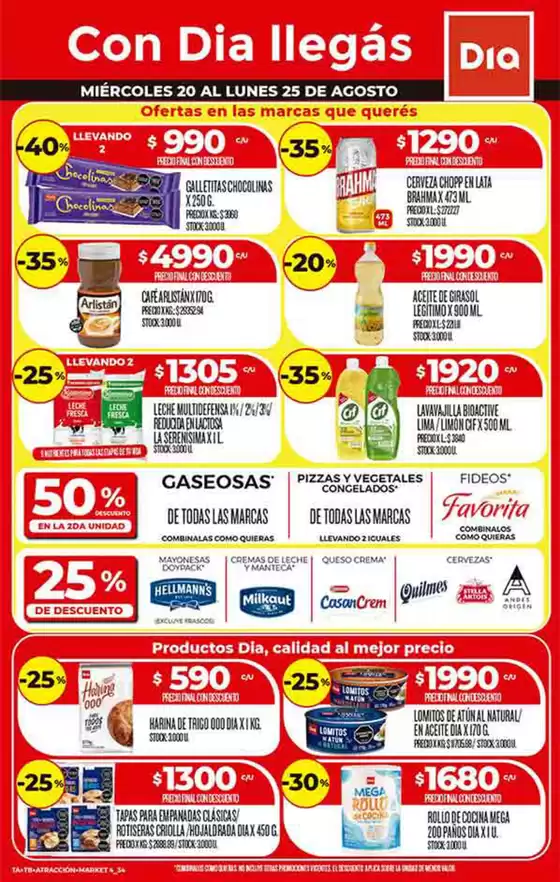 Catálogo Supermercados DIA en Villa Ballester | Catálogo Supermercados DIA | 2025-08-20T00:00:00.000Z - 2025-08-25T00:00:00.000Z