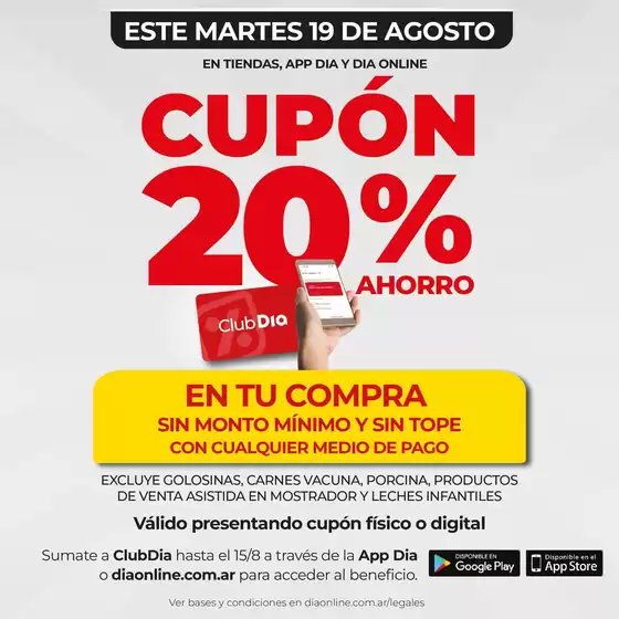 Catálogo Supermercados DIA en Villa Ballester | Ofertas y gangas exclusivas | 2025-08-20T00:00:00.000Z - 2025-09-03T00:00:00.000Z