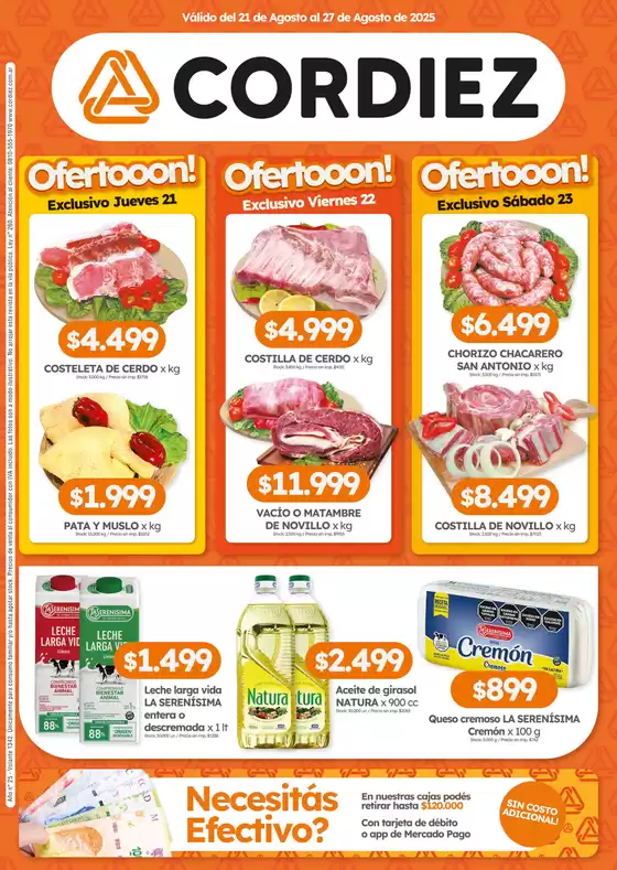 Catálogo Cordiez en Castelli (Castelli) | Ofertas Cordiez | 2025-08-21T00:00:00.000Z - 2025-08-27T00:00:00.000Z