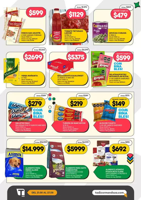 Catálogo Supermercados Tadicor