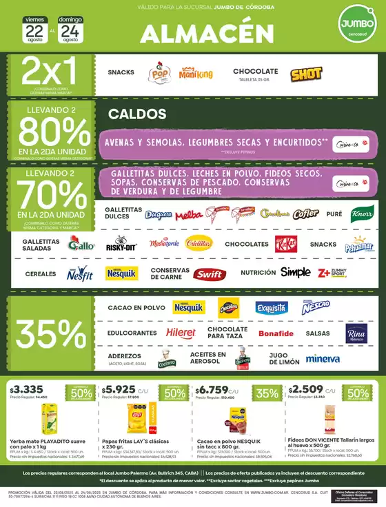 Ofertas | Córdoba