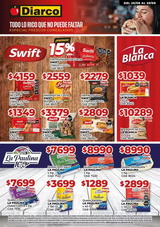 Diarco Especial Swift Y La Paulina
