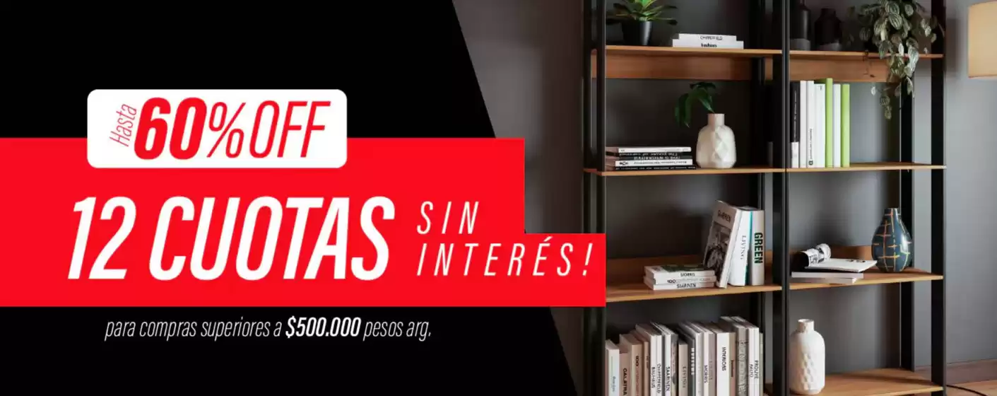 Hasta 60% off
