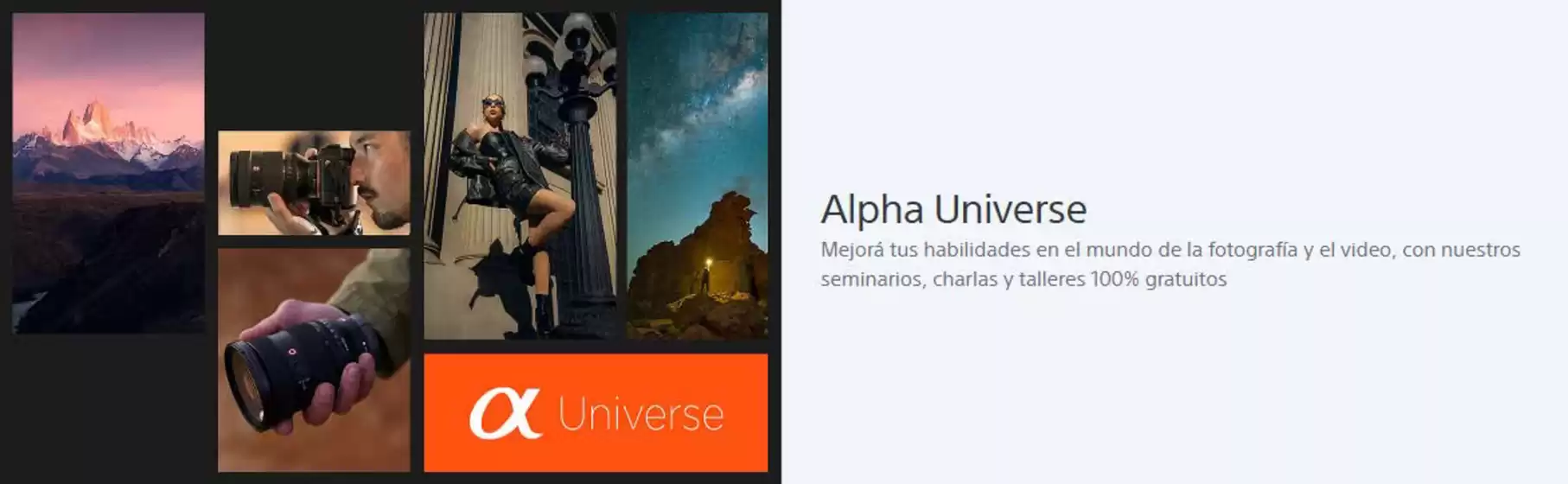 Catálogo Sony en Mar del Plata | Alpha Universe | 2025-08-26T00:00:00.000Z - 2025-09-12T00:00:00.000Z