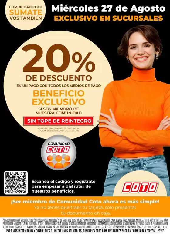 Catálogo Coto en Caseros | Coto Afiche Comunidad | 2025-08-27T00:00:00.000Z - 2025-08-27T00:00:00.000Z