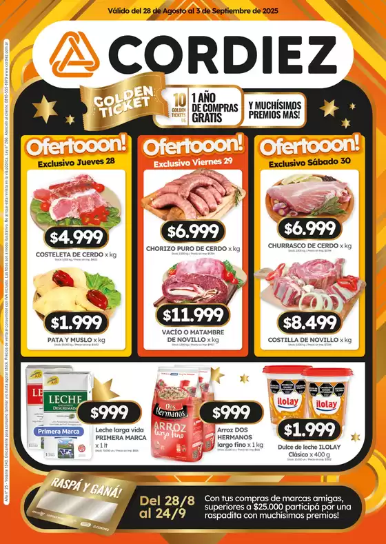 Catálogo Cordiez en Maipú (Mendoza) | Ofertas Cordiez | 2025-08-28T00:00:00.000Z - 2025-09-03T00:00:00.000Z