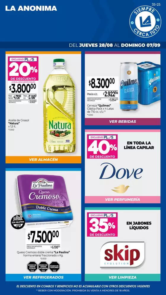 Catálogo La Anonima en Maipú (Mendoza) | Insuperables | 2025-08-28T00:00:00.000Z - 2025-09-07T00:00:00.000Z