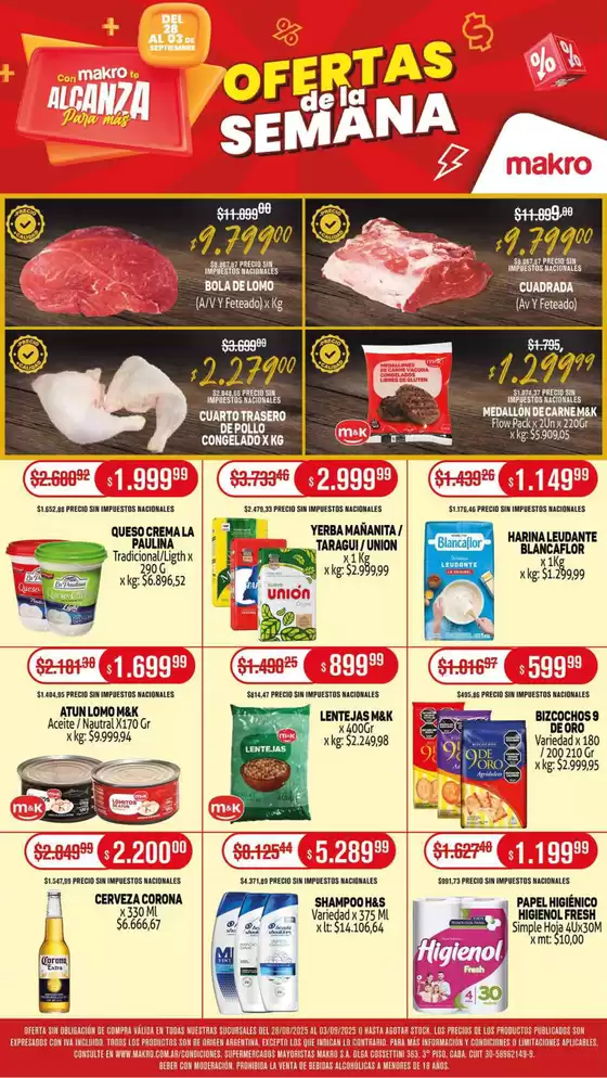 Ofertas semanales