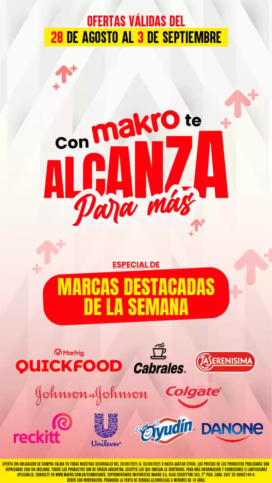 Catálogo Makro en Tandil | Ofertas Especiales | 2025-08-28T00:00:00.000Z - 2025-09-03T00:00:00.000Z