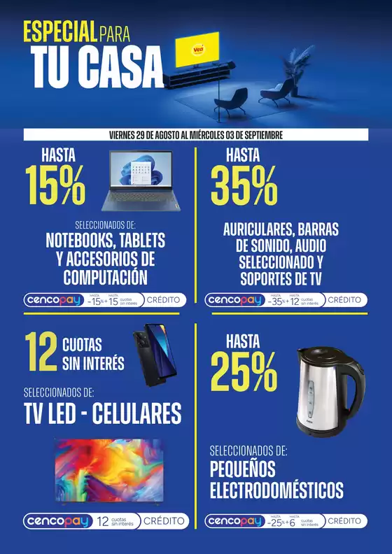Ofertas especial para tu casa