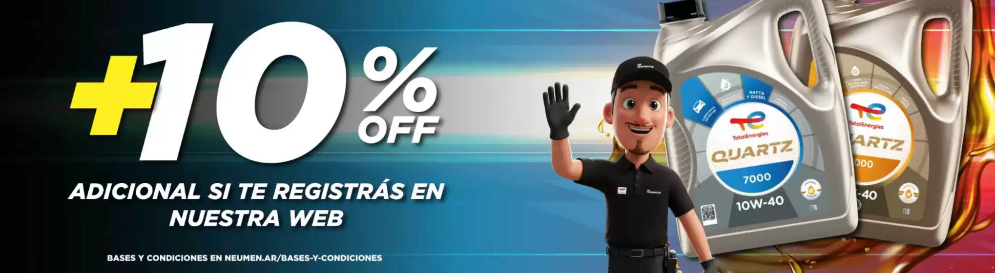 Promoción! 10% off
