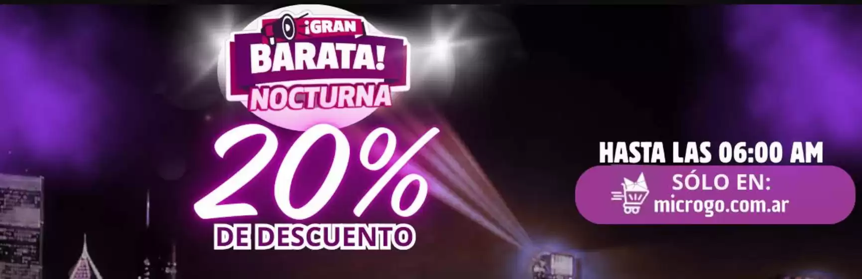 Promoción! 20% de descuento