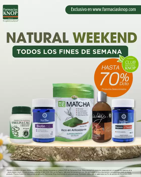 Catálogo Farmacias Knop en Puerto Montt | Ofertas especiales para ti | 2025-11-01T00:00:00.000Z - 2025-11-30T00:00:00.000Z